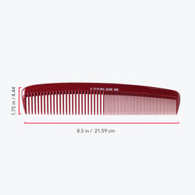 Styling Gear No. 300 large comb side-teeth close-up for versatile styling.