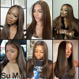 Su Mei.s long 26-inch wig adds dramatic length for versatile looks.