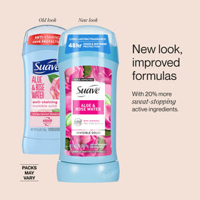 Invisible formula on skin leaves no visible residue.