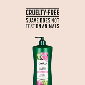 Pair with Suave Bamboo & Hibiscus conditioner for maximum fullness.