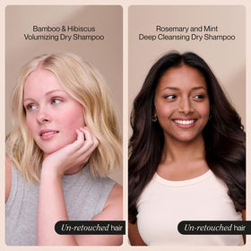 Suave Dry Shampoo Bamboo Hibiscus spray for quick lift