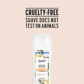 Flake-free, manageable hair after using Suave anti-dandruff shampoo