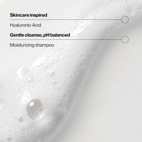 Close-up of Suave Hyaluronic Infusion label highlighting hyaluronic acid.