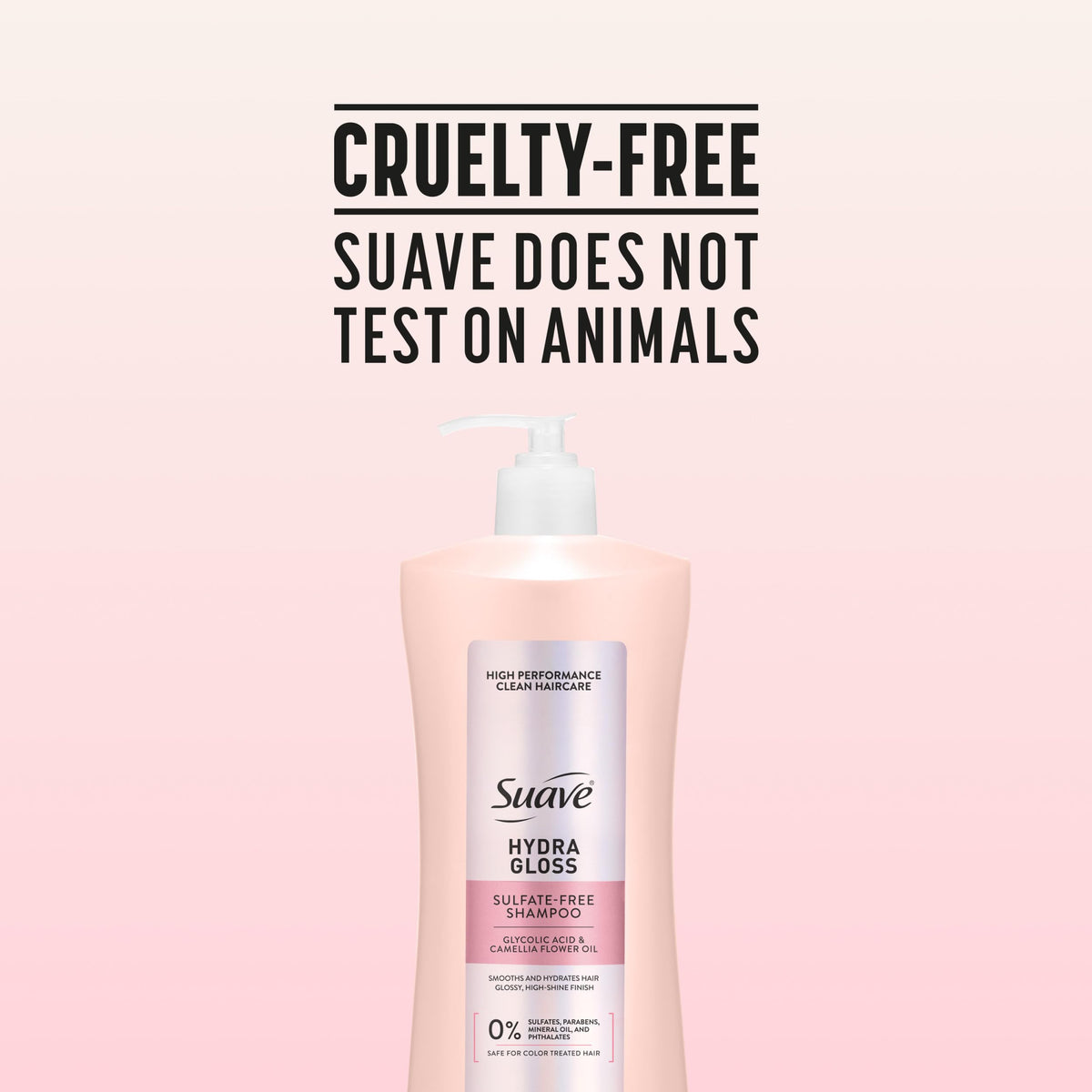 Hair after use appears soft, frizz-free, and glossy.