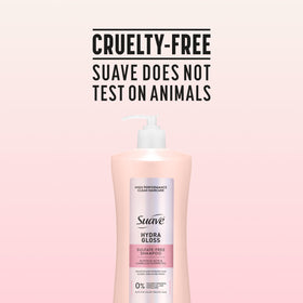 Hair after use appears soft, frizz-free, and glossy.