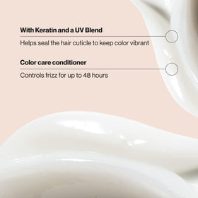 Smooth-cuticle sealing with Suave Keratin Infusion Color Care Conditioner