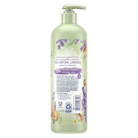 Packaging of Suave Kids 3-in-1 lavender with two bottles for family use