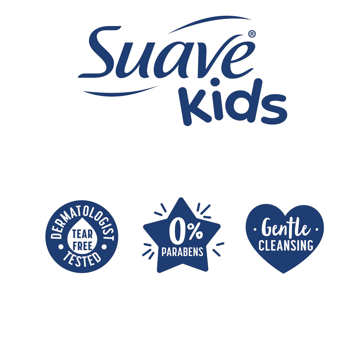 Suave Kids Apple 3-in-1 lathering foam for hair and body