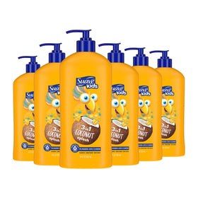 Suave Kids Coconut Splash 3-in-1 bottle for tear-free cleansing.