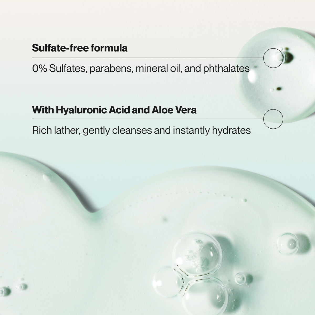Suave Moisture Repair with aloe vera provides lightweight conditioning.