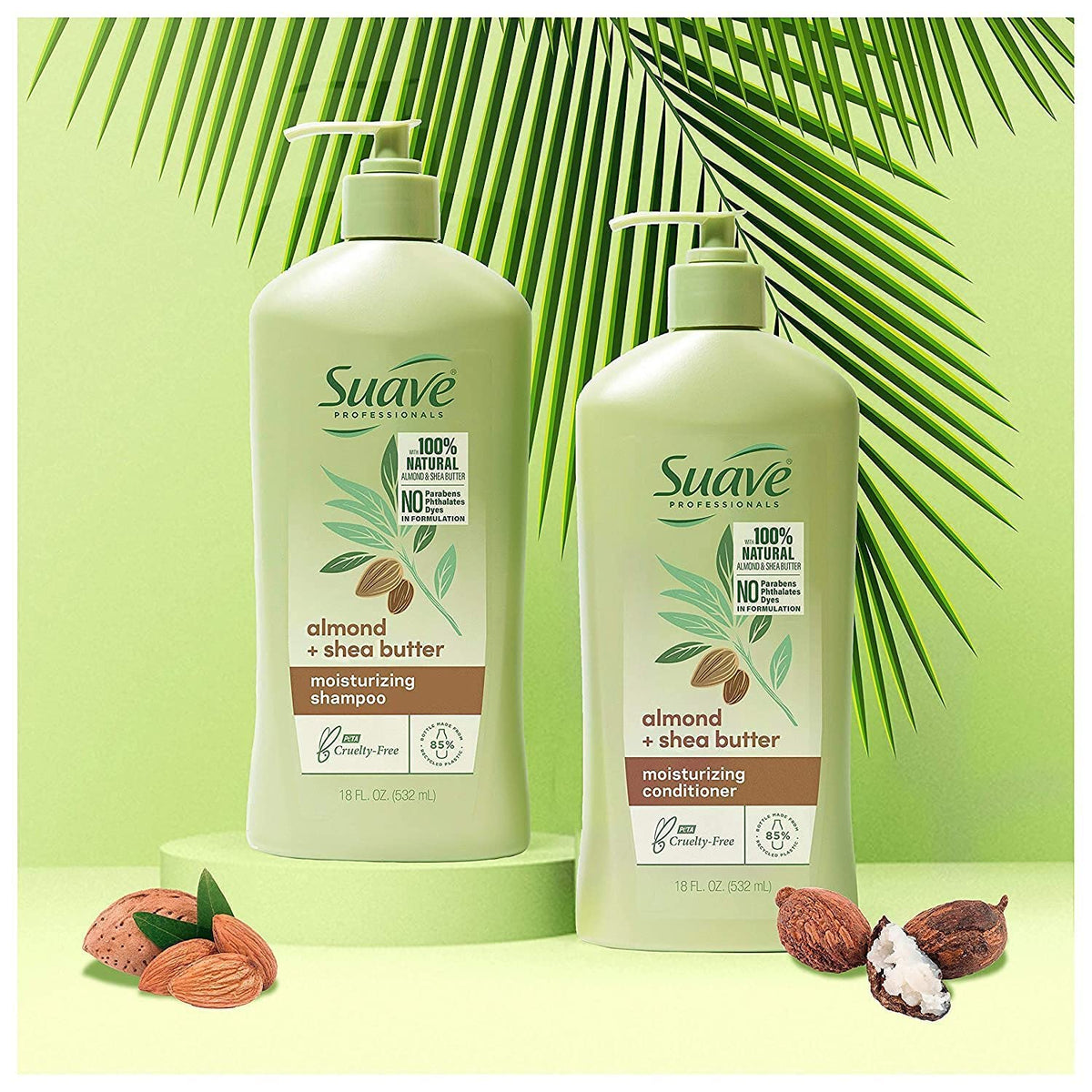 18 oz packaging of Suave Professionals moisture duo.