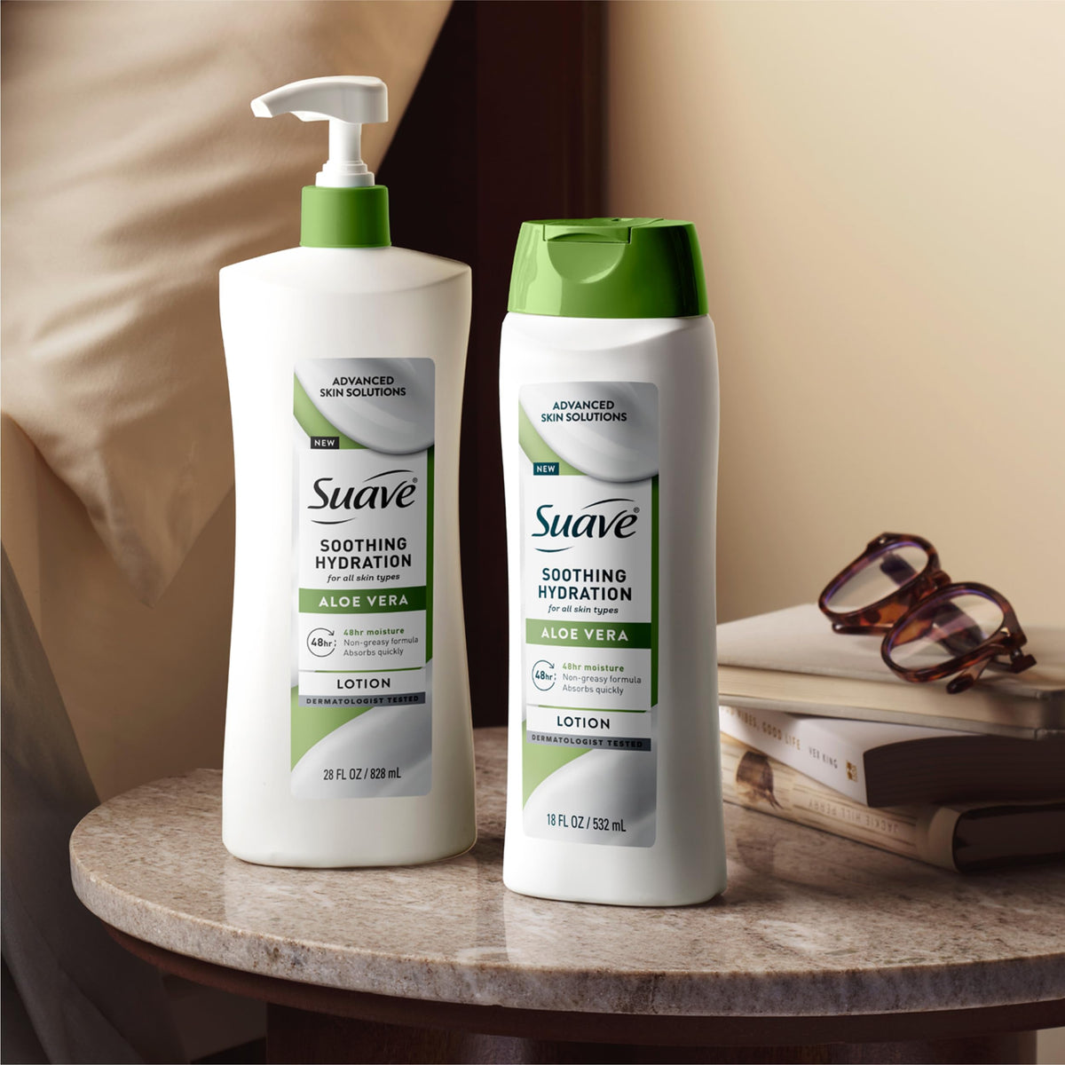 Suave Soothing Hydration dermatologist-tested, allergen-free lotion for sensitive skin