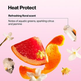 Vitamin-protein infused formula close-up supports healthy styling