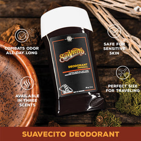 Suavecito deodorant new look packaging boosts on-the-go style