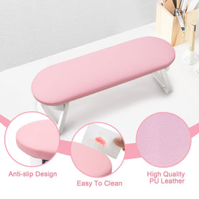 SUBAY Nail Arm Rest cushioned-sponge offers soft forearm support during nail art work.
