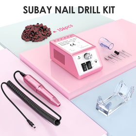 SUBAY nail drill handpiece offers steady handling for at-home mani-pedi.