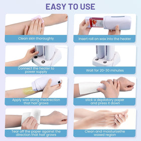 Subay roll-on setup in use with cartridge ready.