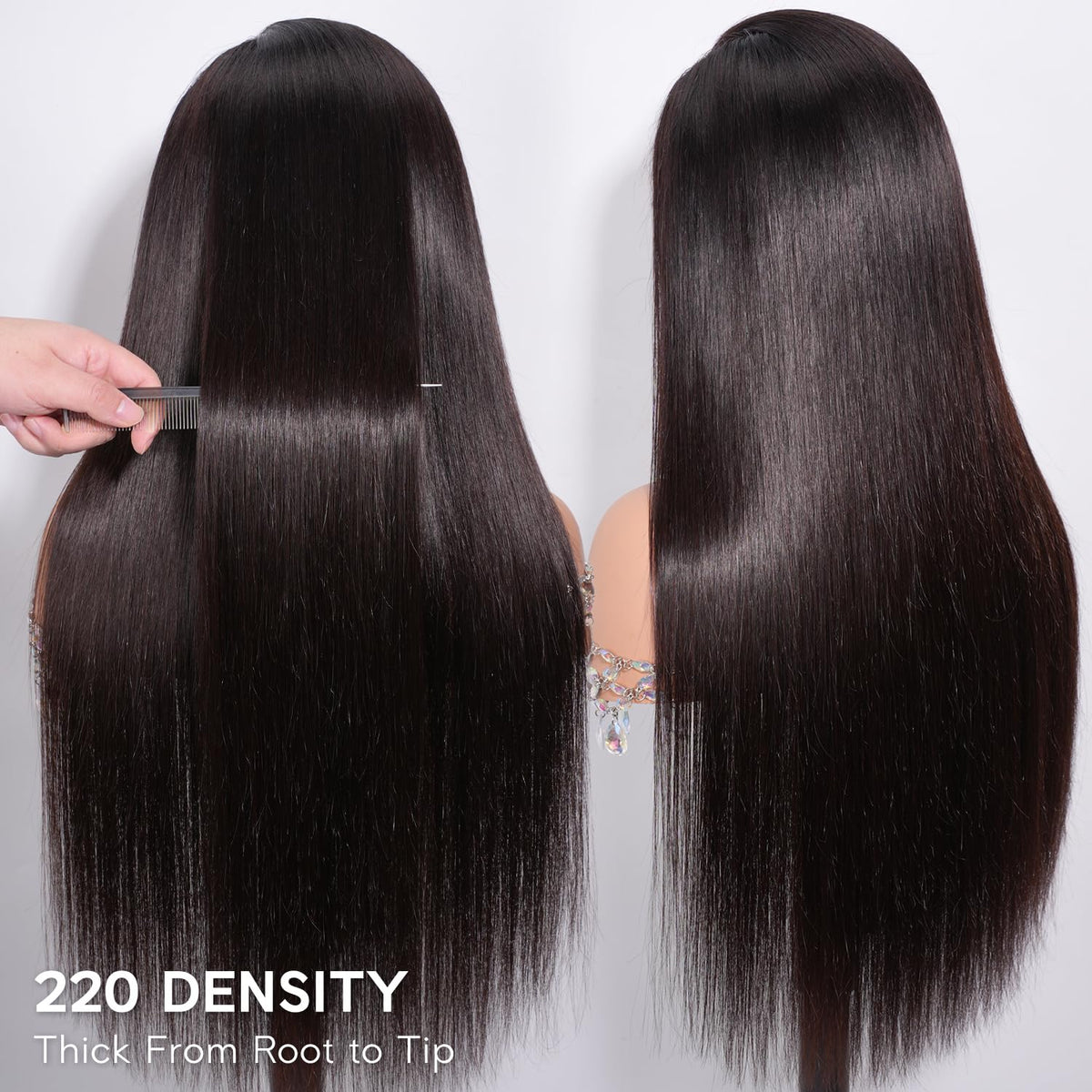 Subella HD wig with 220 density delivers full, voluminous look