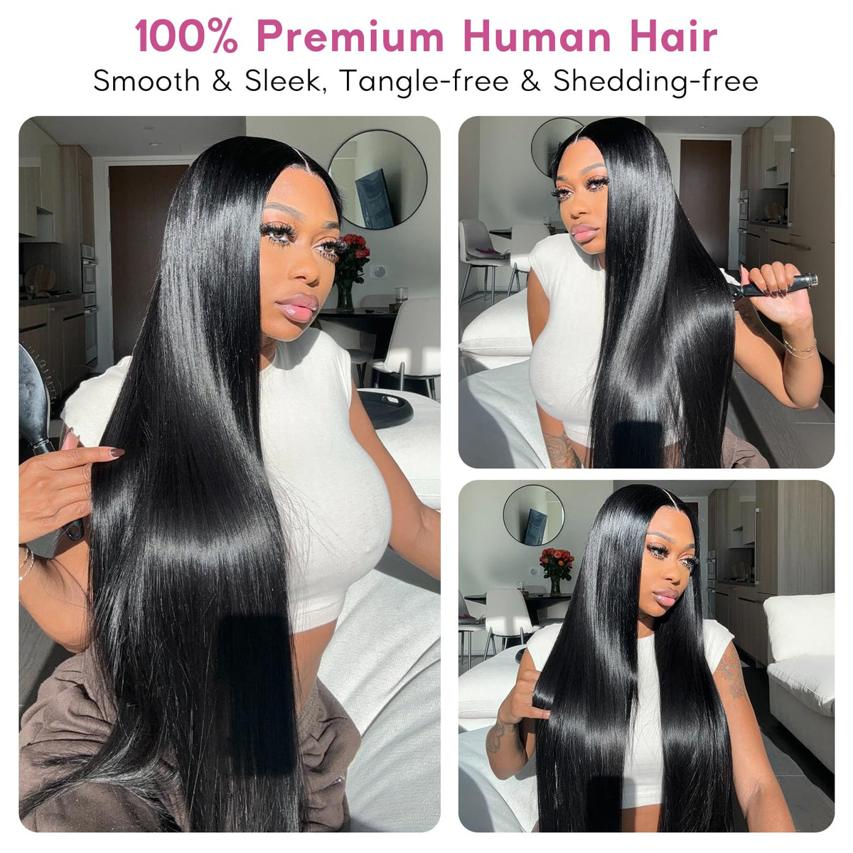 Subella 26 inch length enables dramatic flowing styles