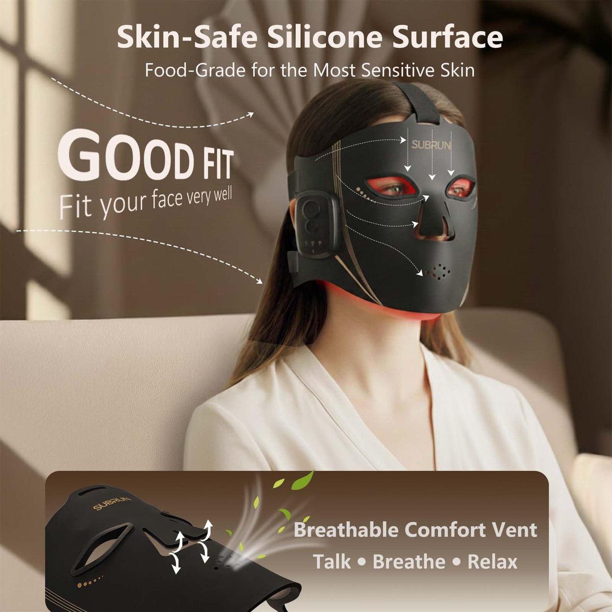 SUBRUN gift-ready packaging makes a thoughtful wellness present.