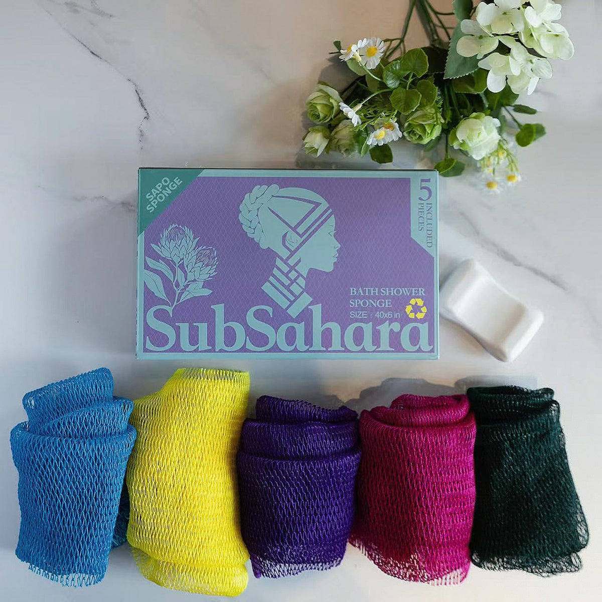 SubSahara colorful 5-pack with varied colors for family use