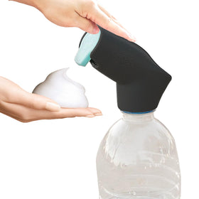 Suds2Go refillable cap two-pack for on-the-go hand washing.