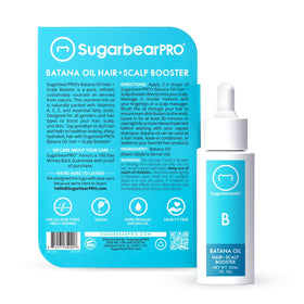 SugarBearHair brand logo displayed with product in focus.