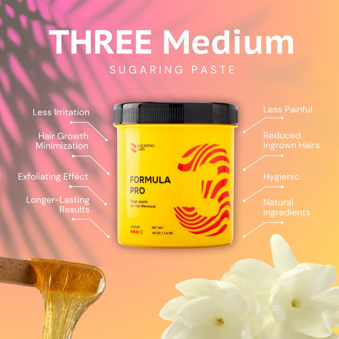 Sugaring Labs Formula Pro Medium bikini wax paste for clean bikini line