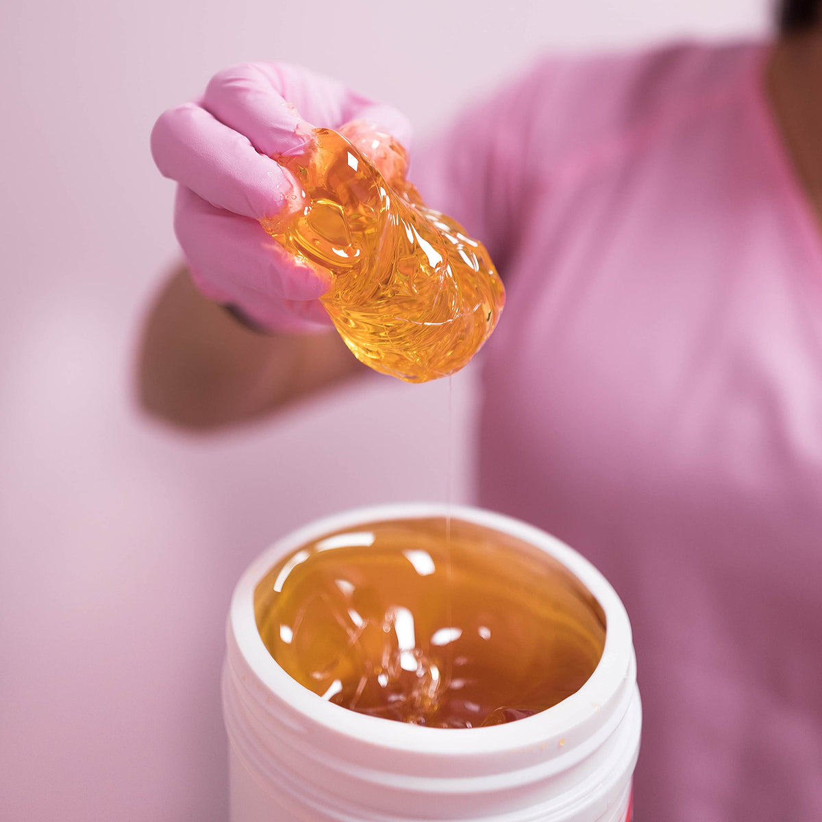 Sugaring NYC brand logo on packaging for trusted salon-quality