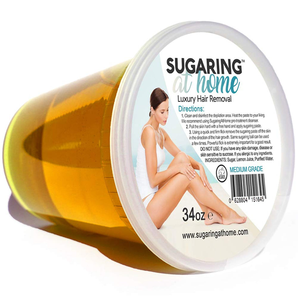 Sugaring NYC medium paste for bikini area offers professional, gentle hair removal