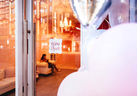 Close-up: fine Sugaring NYC talc-free powder texture for a smooth sugar session.
