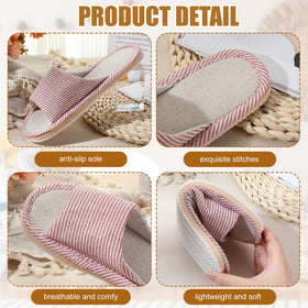 Suhine individually packaged slippers ideal for travel and packing