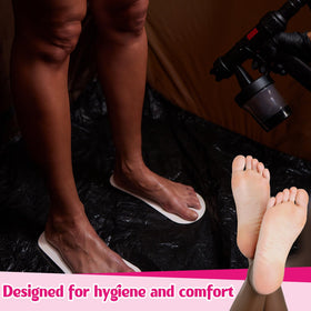Suhine adhesive-strip closeup shows strong grip for secure placement.