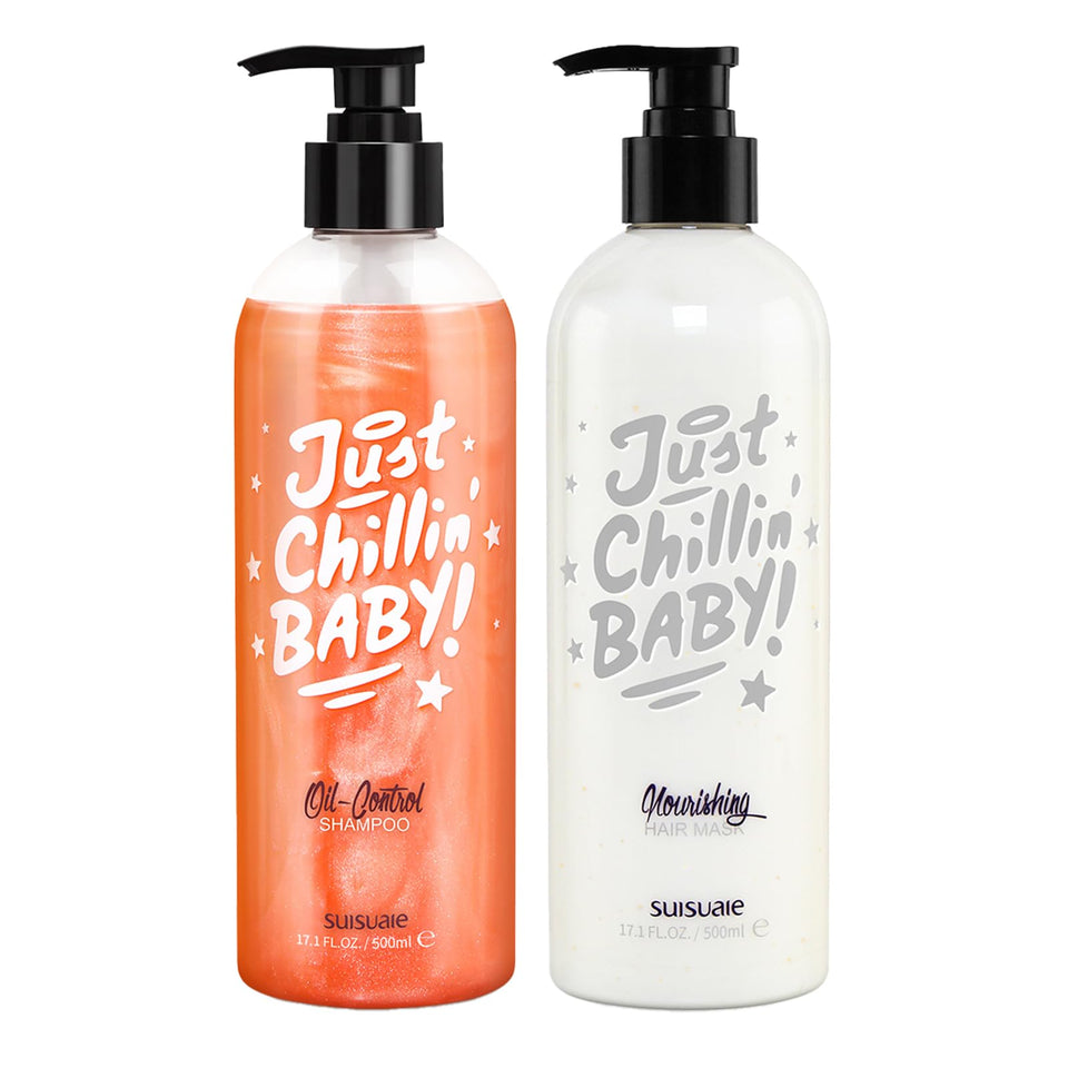 Suisuaie Clarifying Shampoo bottle for oily scalp and buildup removal.