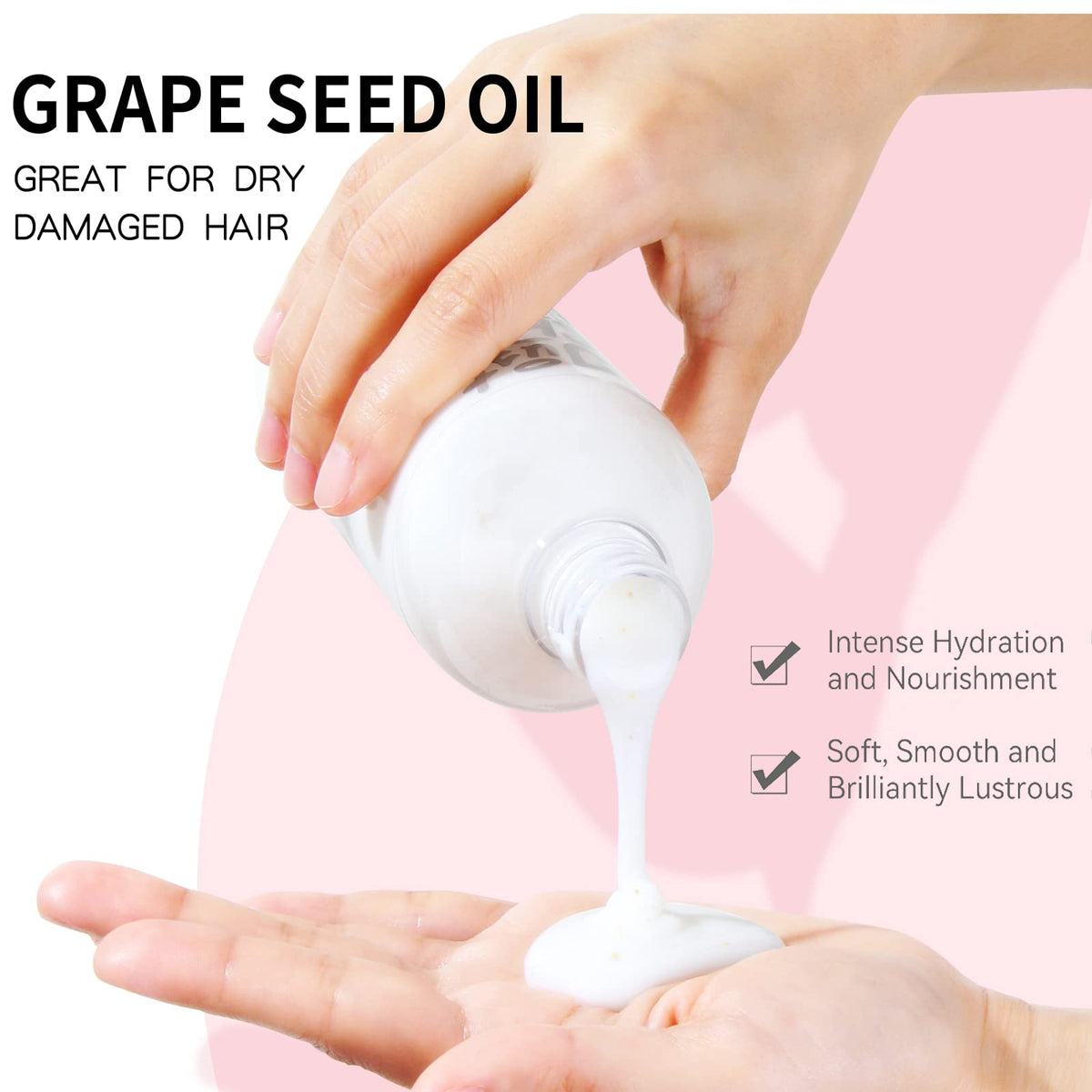 Suisuaie hair after wash glow illustrating improved manageability.