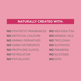 Sukin signature scent with citrus and lavender notes delivers spa-like experience.