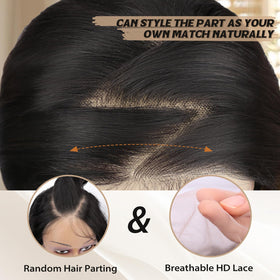 SUKRI 26-inch wavy wig with baby hair for versatile styling