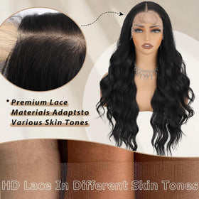 SUKRI heat-resistant fiber lace front enables curling with care