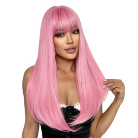 SUKRI heat-resistant synthetic-fiber wig offers soft, natural feel with minimal shedding