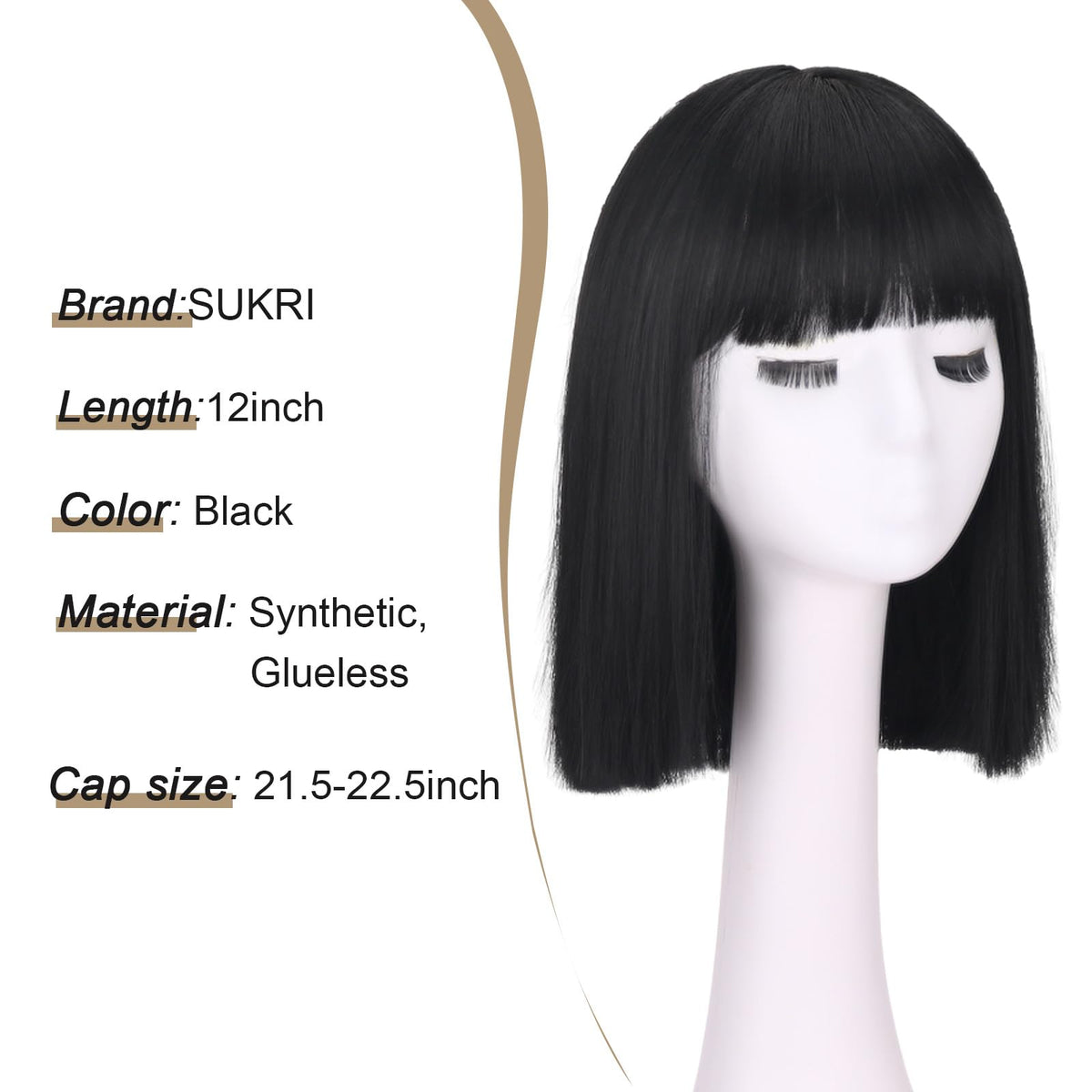 SUKRI natural-looking hair shine helps everyday styling and quick changes