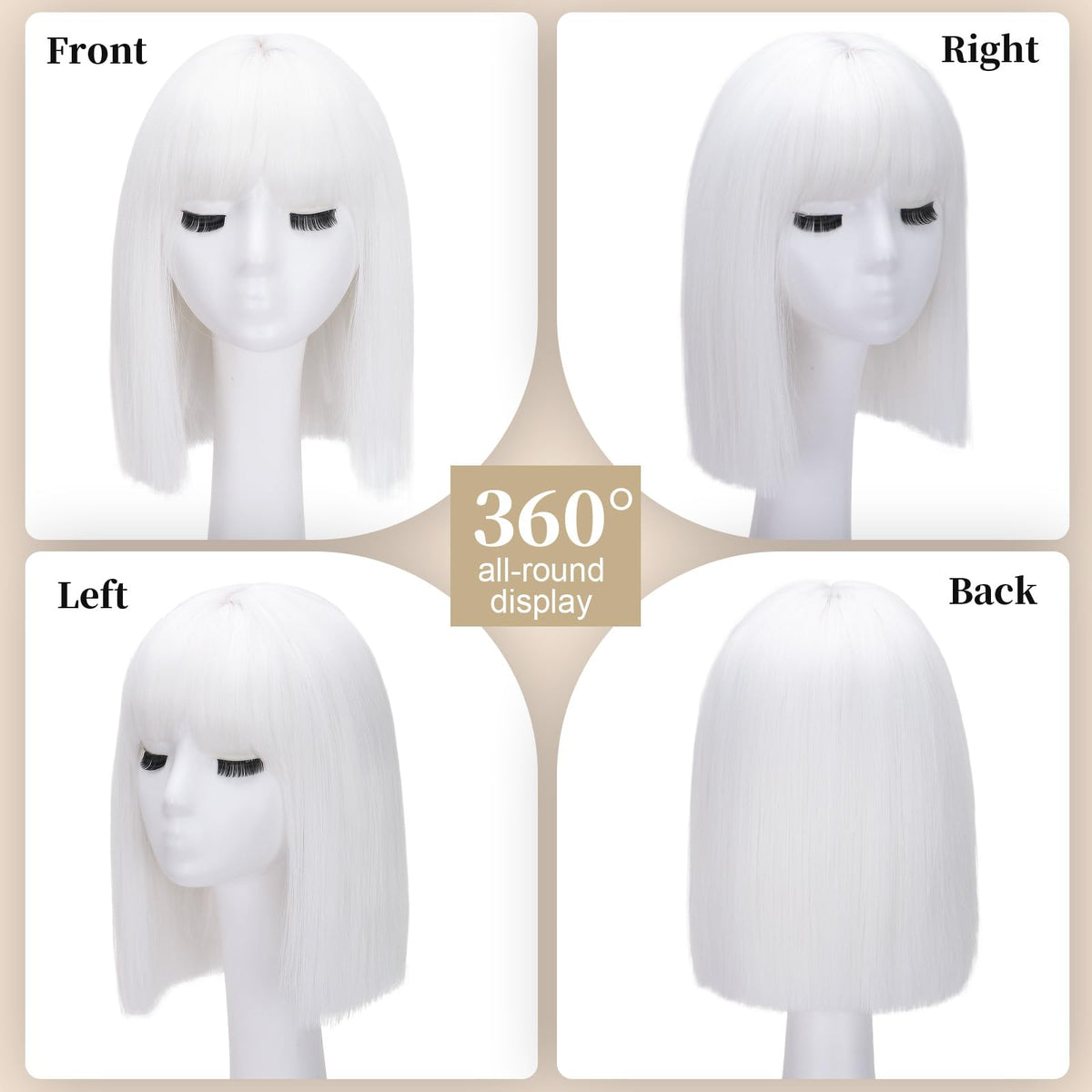 SUKRI short-straight-wig-with-bangs provides easy styling and minimal tangling.