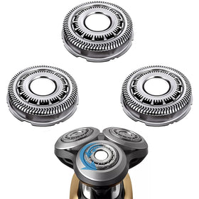 Suleto SH60/72 replacement head close-up for smooth, safe shaves.