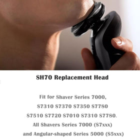 Suleto SH70-71 comfort glide rings reduce irritation for gentle passes.