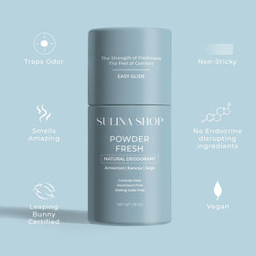 Powder Fresh fragrance close-up with baby-powder scent for daily wear