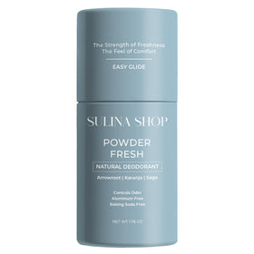 Sulina Shop Powder Fresh packaging front, aluminum-free protection