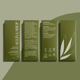 Sulina Tamanu Oil on clean face offers lightweight hydration for all skin types.