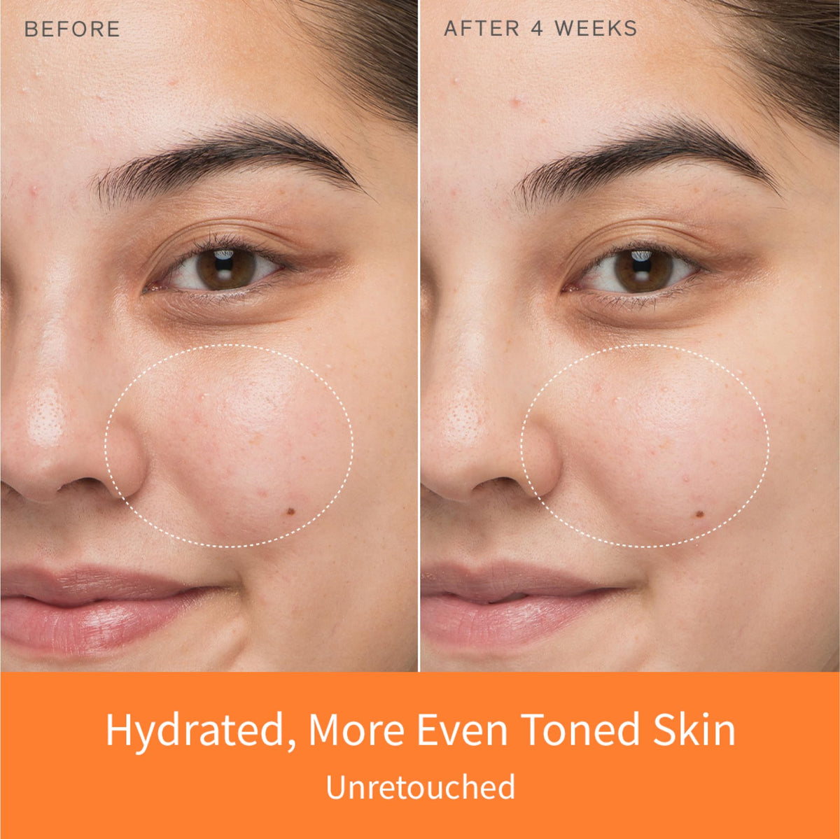 Radiant, hydrated skin after the set’s ritual.
