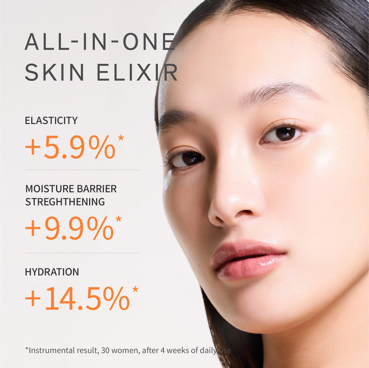Applying First Care Activating Serum during a three-step routine.