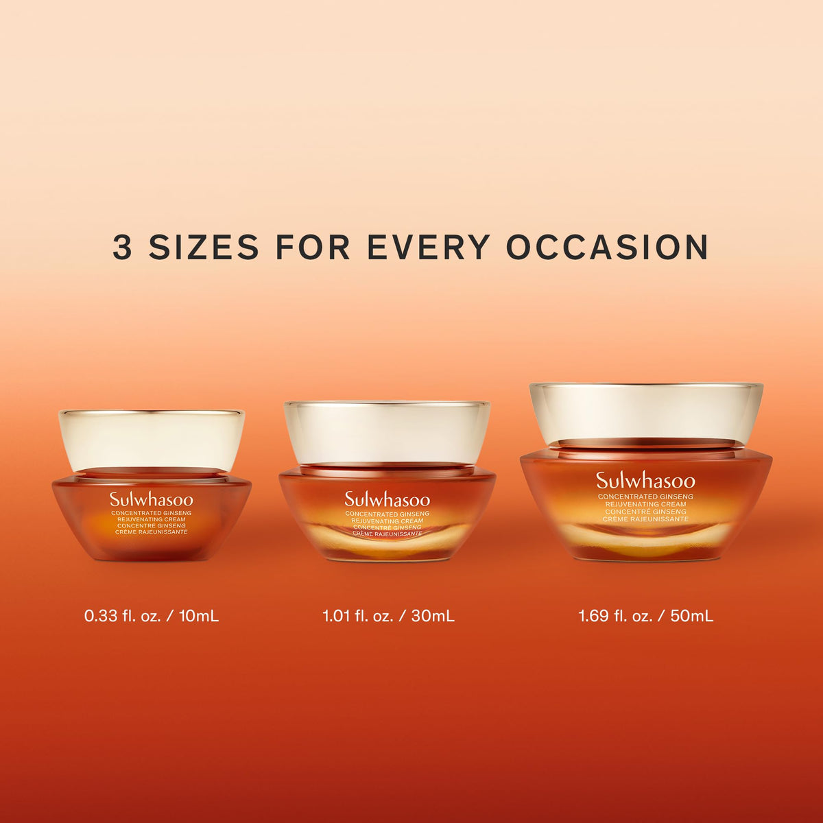 Close-up of dewy skin after applying Sulwhasoo Concentrated Ginseng Rejuvenating Cream.