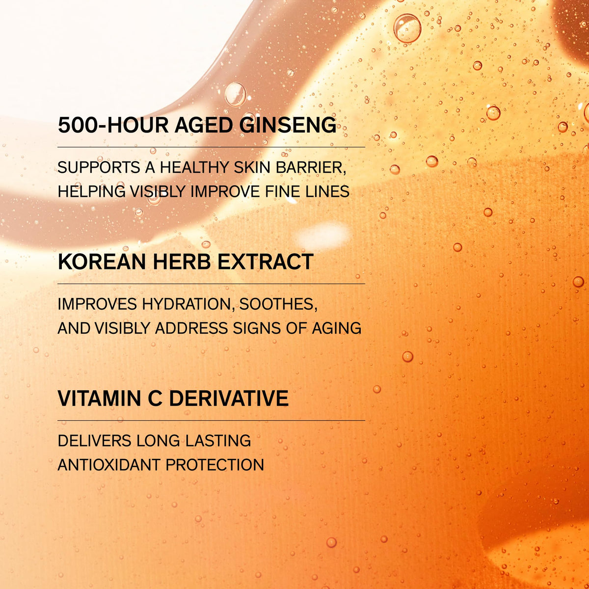 Sulwhasoo First Care Activating Sheet Mask close-up shows serum saturation for glow.